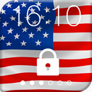 USA America Flag Lock Screen aplikacja