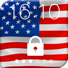 USA America Flag Lock Screen আইকন