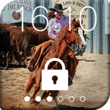 Western Cowboy Screen Lock-icoon