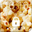Leckerer Popcorn Lock Bildschirm