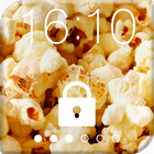 Leckerer Popcorn Lock Bildschirm icône