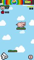 Pixel Falling Pig تصوير الشاشة 2