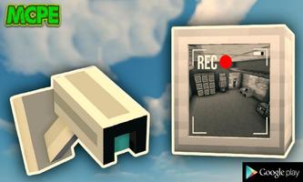 Security Camera Mod for MCPE Affiche