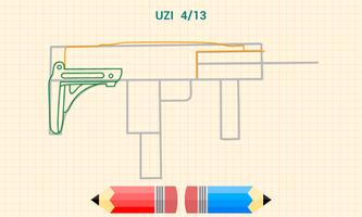 برنامه‌نما How to Draw Weapons عکس از صفحه