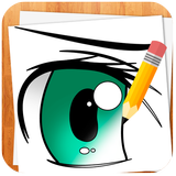 How to Draw Anime Eyes أيقونة