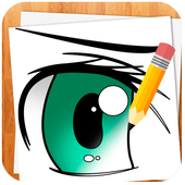 How to Draw Anime Eyes آئیکن