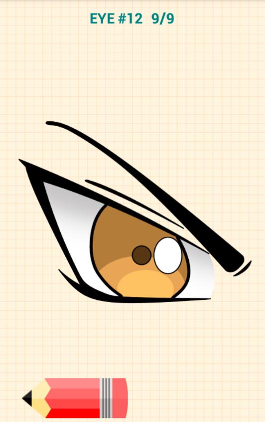How To Draw Anime Eyes For Android Apk Download - anime eye roblox