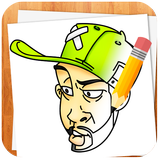 How to Draw Graffiti Character icon