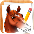 How to Draw Horses آئیکن