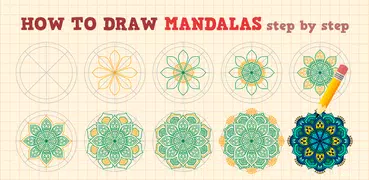 Wie Mandala zeichnen