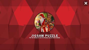 Santa HD Jigsaw Puzzle Free Cartaz