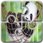 Panda HD Jigsaw Puzzle Free ikon