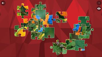 3 Schermata Parrot HD Jigsaw Puzzle Free