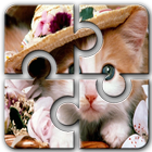 آیکون‌ Cats HD Jigsaw Puzzle Free
