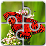 Butterfly HD Jigsaw Puzzle icône