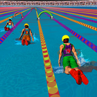 Swimming Pool Flip Diving Swimming Race 3D ikon