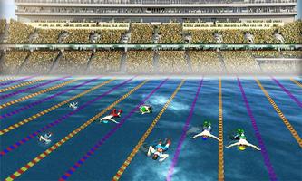 Swimming Pool Flip Diving Swimming Race 3D syot layar 2