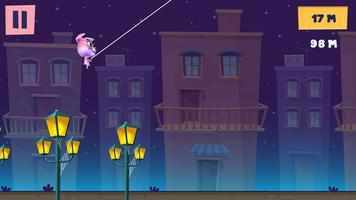 Crazy Rope Swinging Spider Pig screenshot 2