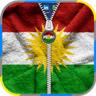 Kurdistan Zipper Kurdish Flag アイコン