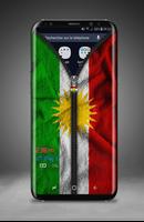 Kurdistan Zipper Kurdish Flag capture d'écran 1