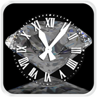 Diamond Clock Live Wallpaper-icoon