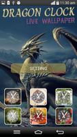 Dragon Clock Live Wallpaper Plakat