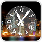 Dubai Clock Night LWP-icoon