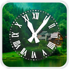 Forest Clock Live Wallpaper Zeichen