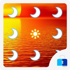 Sunset red Theme biểu tượng