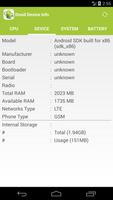 Droid Device Info capture d'écran 2