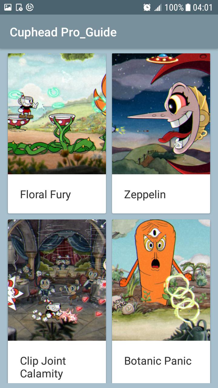 Guide Pro Cuphead Free Guide For Android Apk Download - roblox animation floral fury youtube