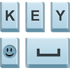Swipe Blue Keyboard icon