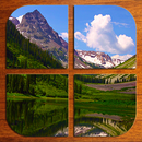 Landscape jigsaw puzzles APK