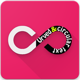 Curvy Text on photo - Swipe to Type