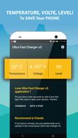 برنامه‌نما Ultra Fast Charger ×5 - super battery saver Free عکس از صفحه