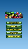 Fruit Bubble Shooter Monkey Affiche