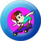 Skateboard Si Bolang ikona