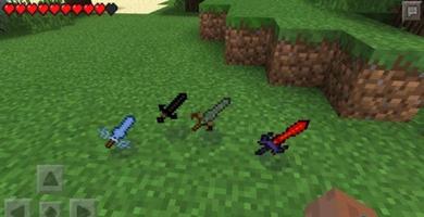 SWORD MOD For MineCraft PE captura de pantalla 1