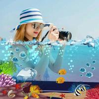 3D Water Effects Photo Editor Affiche