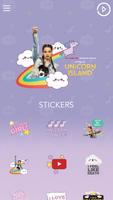 A Trip to Unicorn Island Emoji syot layar 1