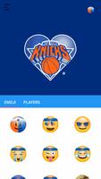 NY Knicks Emoji Keyboard تصوير الشاشة 2