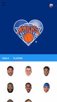 NY Knicks Emoji Keyboard captura de pantalla 3