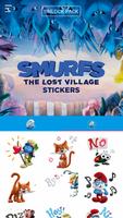 Smurfs: Lost Village Stickers تصوير الشاشة 1