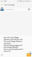 Smurfs: Lost Village Stickers تصوير الشاشة 3