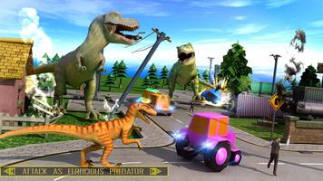 Wild Dinosaur Attack In City screenshot 1