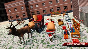Christmas Santa Gift Delivery Simulator Hero capture d'écran 1