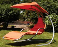 Design da cadeira Hammock Garden Cartaz