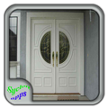 White Wood Door