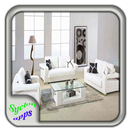 White Leather Living Room Set APK