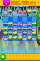 Cupcake Fruit Mania : sweet cake captura de pantalla 1
